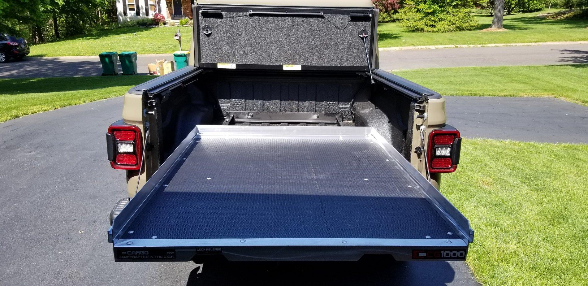 Jeep Gladiator CargoGlide Install (CG1000-5842) 2
