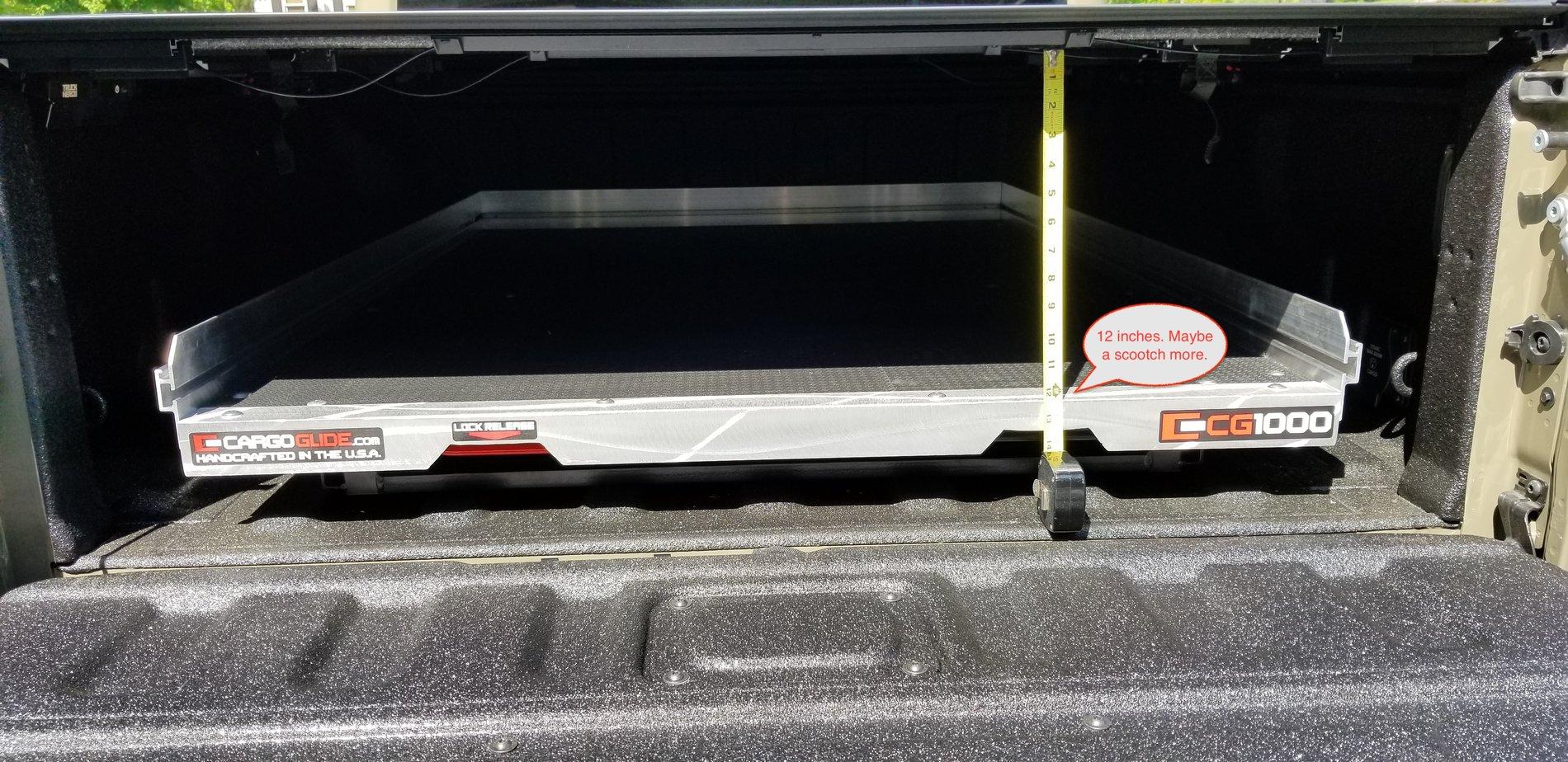 Jeep Gladiator CargoGlide Install (CG1000-5842) 7