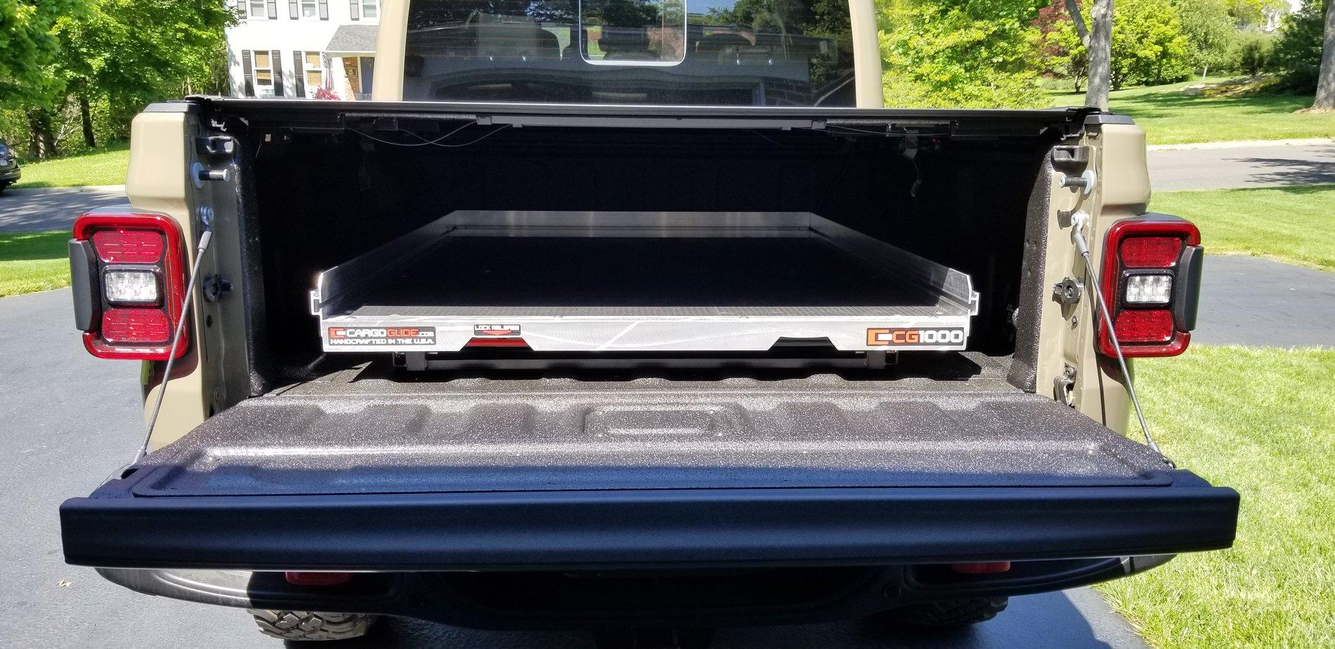 Jeep Gladiator CargoGlide Install (CG1000-5842) 8