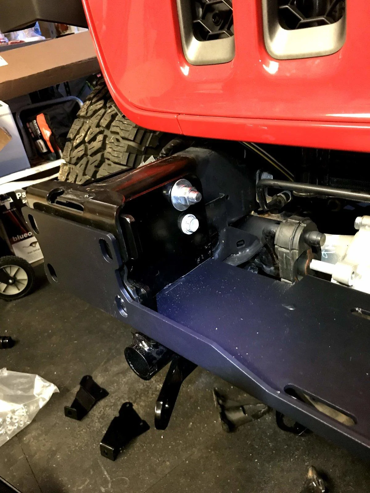 Jeep Gladiator Kristine Winchplate&baseplat