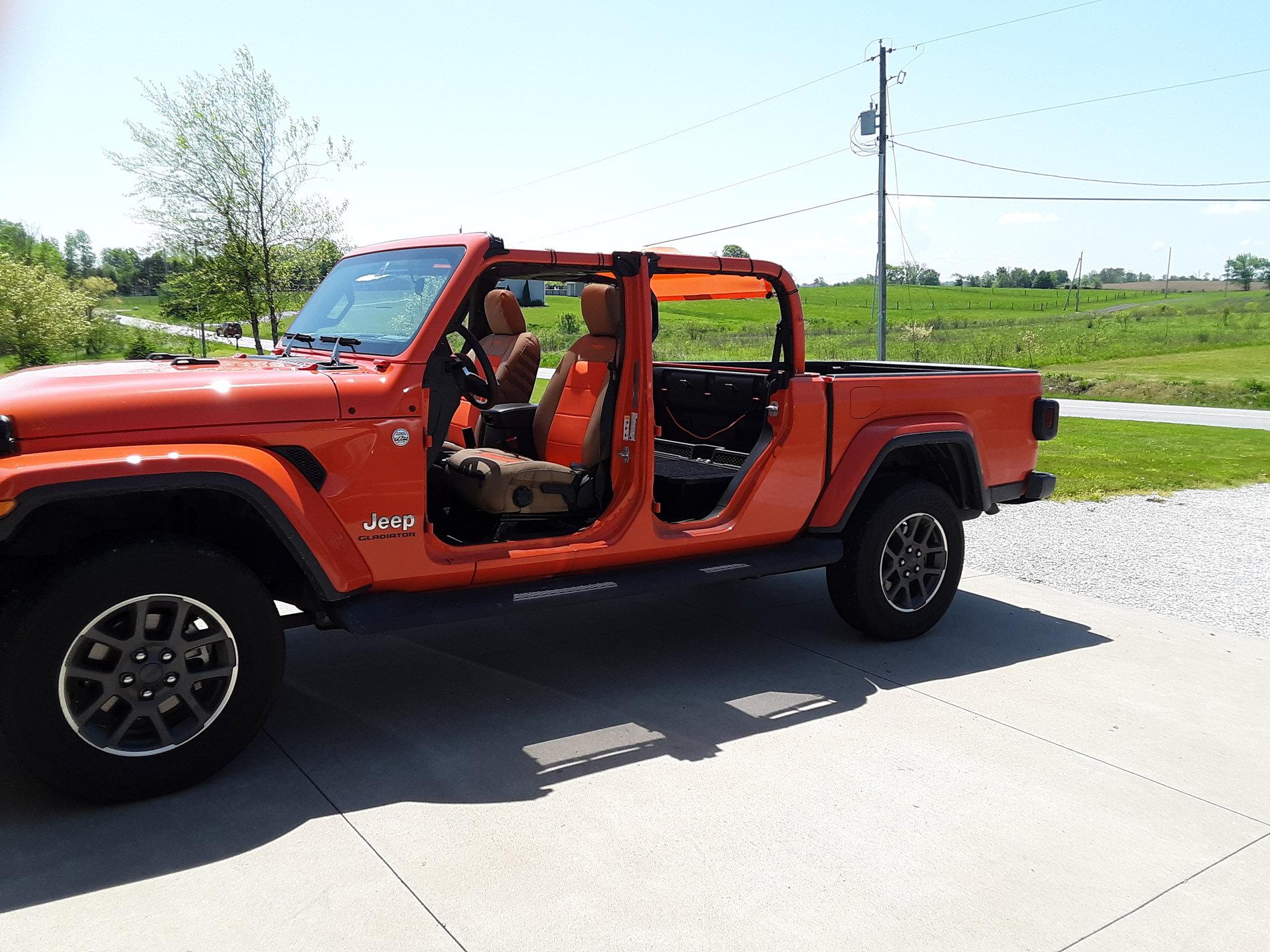 Jeep Gladiator Tube doors or no tube doors 20200525_115537