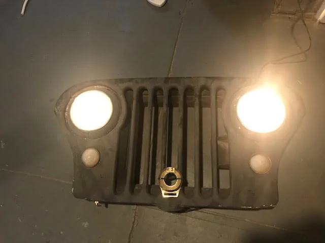 Jeep Gladiator Jeep Grill Lamp/Light - great for garage or man cave Picture3