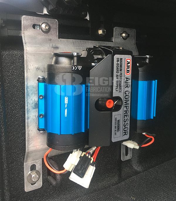 Jeep Gladiator On Board Air: Pre-Fab’d mounts/DIY & Chucks (Where & Why) twin2