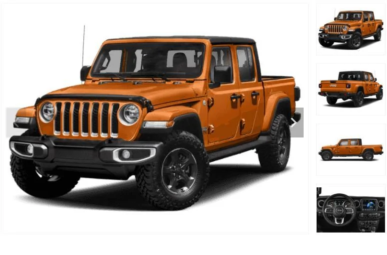 Jeep Gladiator Is this a new orange color for the 2021 Gladiator? Captur