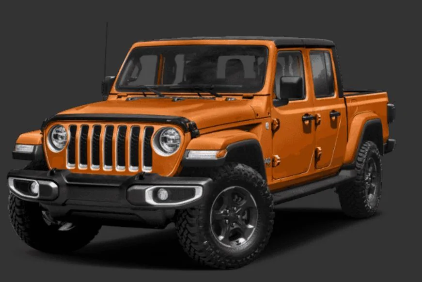 Jeep Gladiator Is this a new orange color for the 2021 Gladiator? Captur