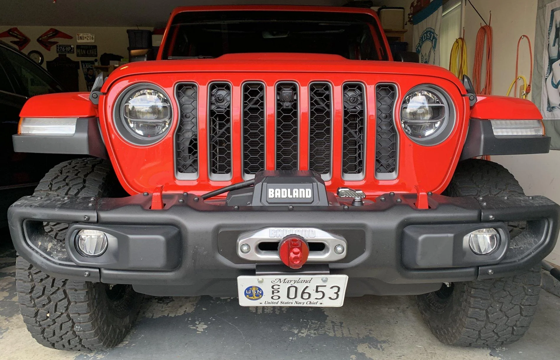 Jeep Gladiator New Apex 12K Harbor Freight winch Install EF8A2CF3-BBCC-4199-A404-28640EBFA450_1_201_a