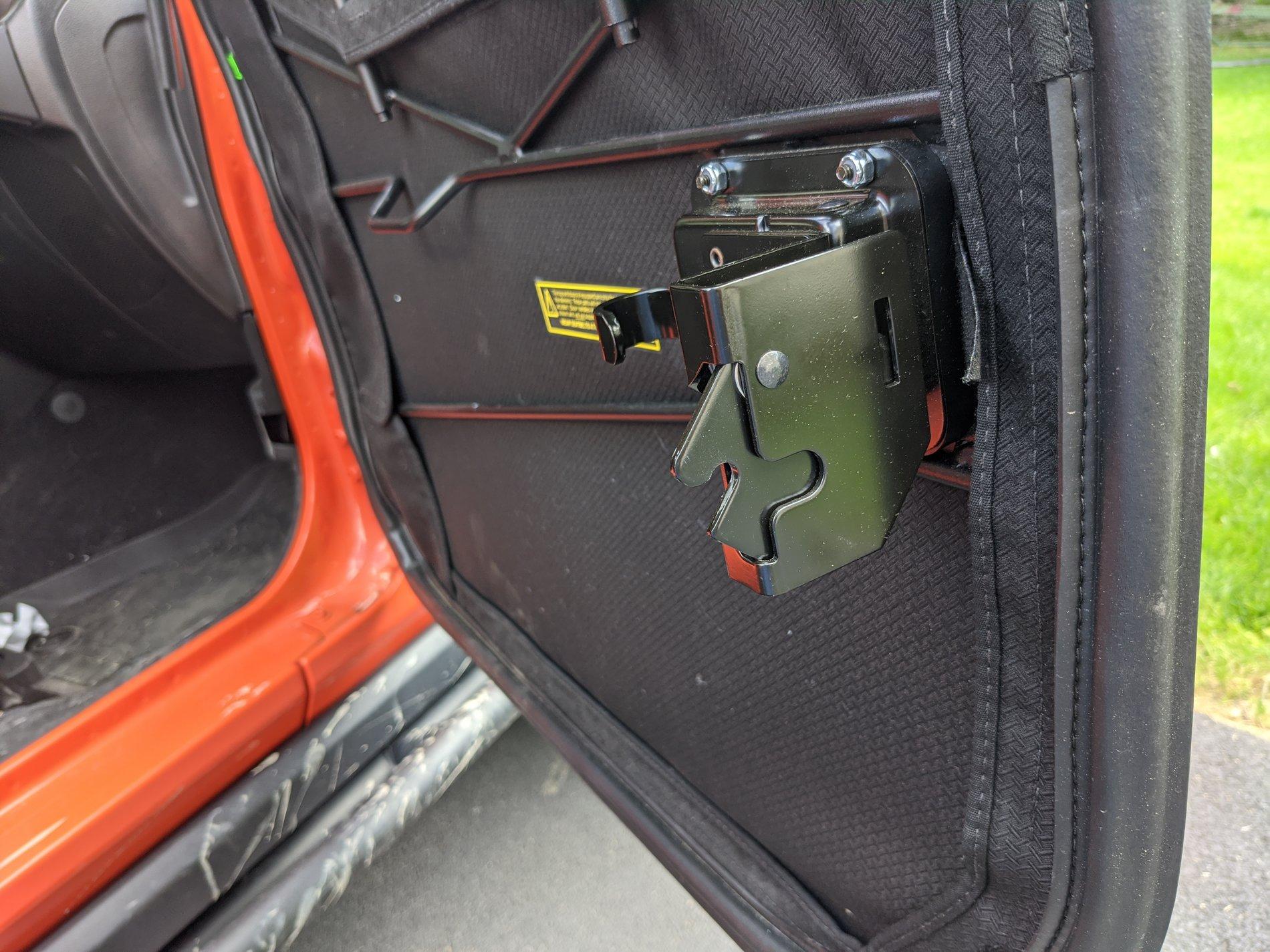 Jeep Gladiator Bestop 2-Piece Full Fabric Doors, Front JL SKU: 5175017 IMG_20200529_151610