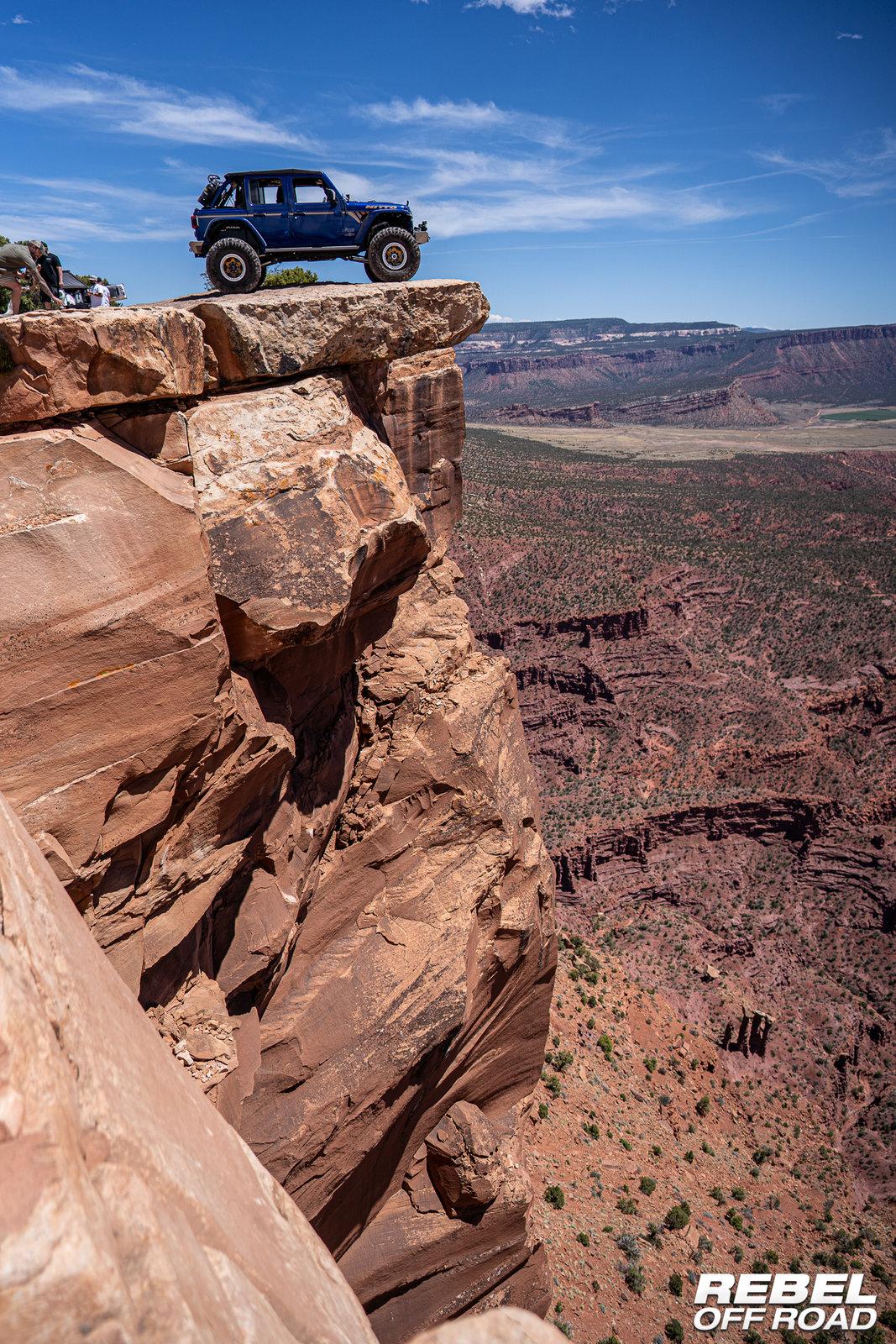 Jeep Gladiator Trail Run on Top of The World - Moab Vacation RebelOffRoad-04176
