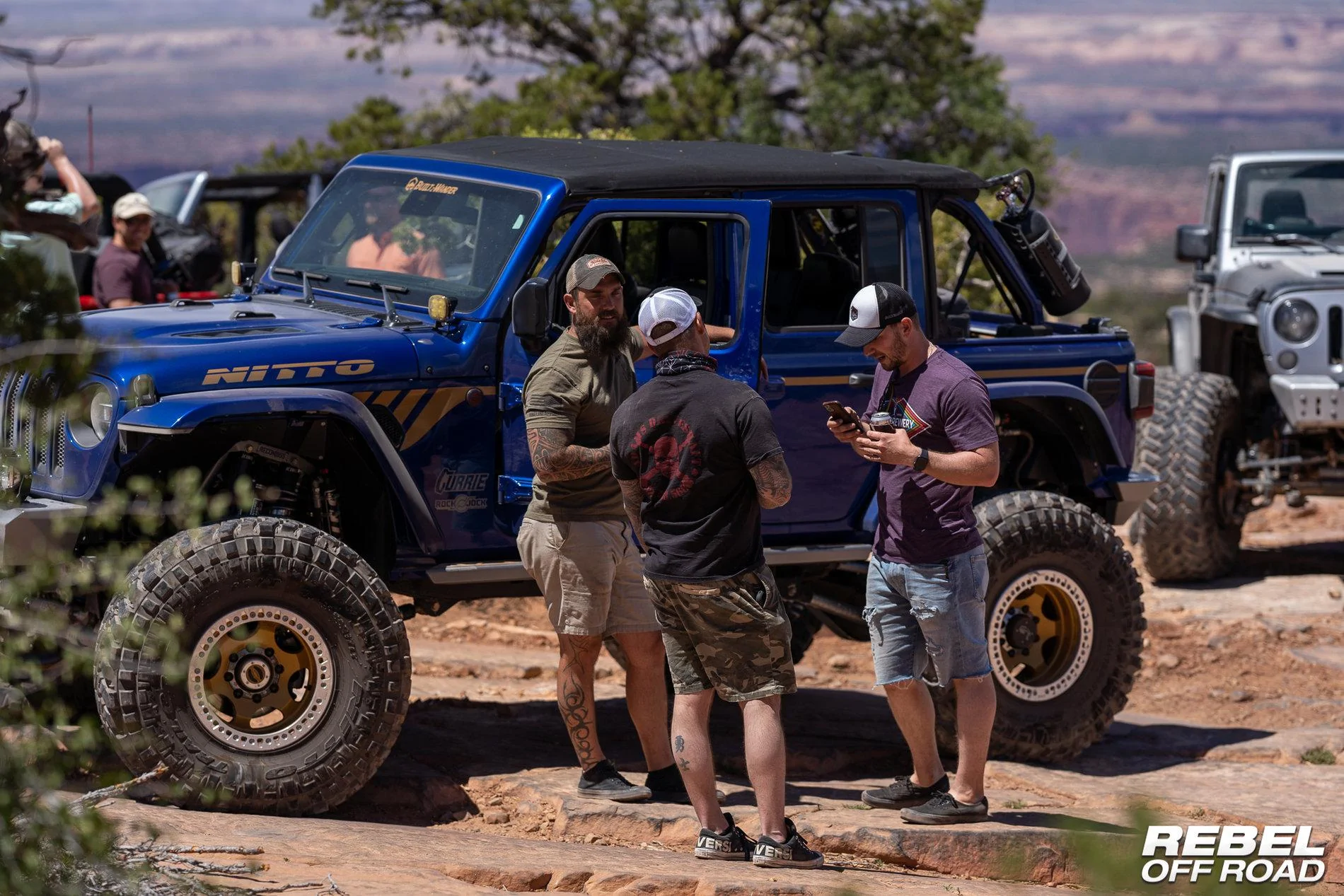 Jeep Gladiator Trail Run on Top of The World - Moab Vacation RebelOffRoad-04145