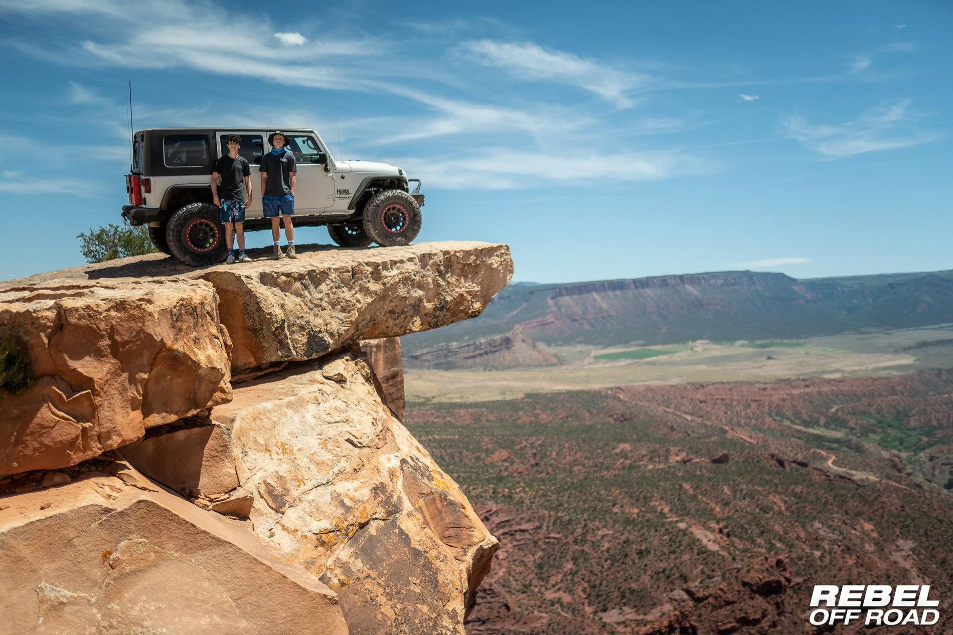 Jeep Gladiator Trail Run on Top of The World - Moab Vacation RebelOffRoad-04103
