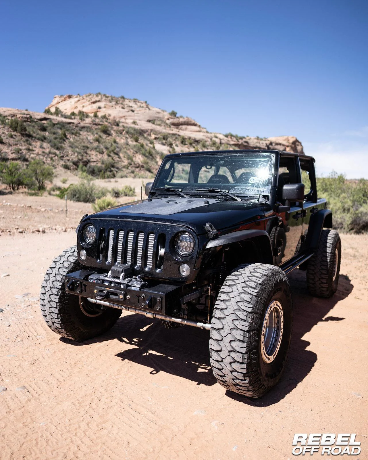 Jeep Gladiator Trail Run on Top of The World - Moab Vacation RebelOffRoad-03937