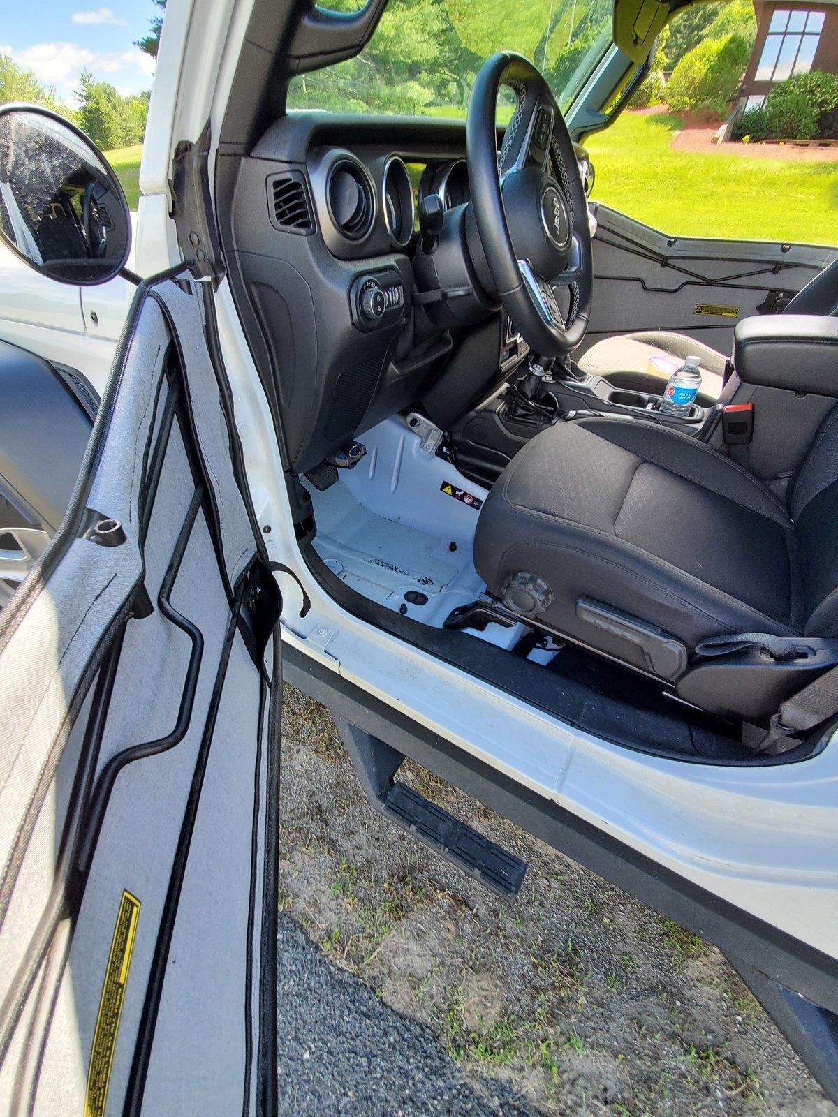 Jeep Gladiator Bestop 2-Piece Full Fabric Doors, Front JL SKU: 5175017 20200530_101940