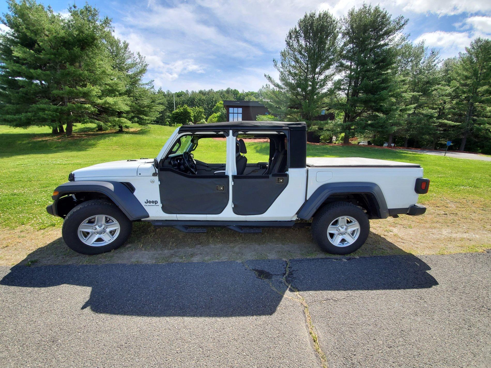 Jeep Gladiator Bestop 2-Piece Full Fabric Doors, Front JL SKU: 5175017 20200530_101711