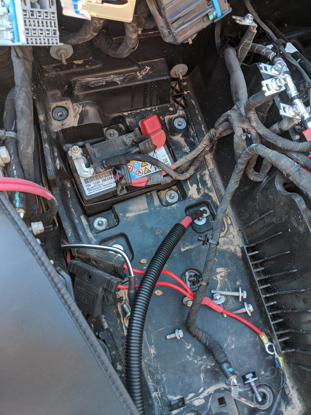 Jeep Gladiator What did you do TO your Gladiator today? [ADMIN WARNING: NO POLITICS, NO GUN TALK] Gladiator, May 20, CP_090407, Motorcycle Battery