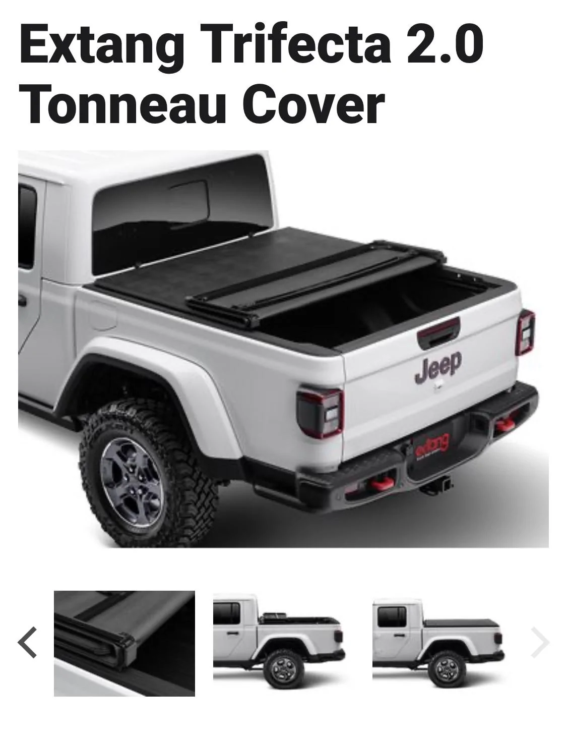 Jeep Gladiator Soft tri fold extang cover NJ/NY E11A465E-A8B5-40F9-B648-7FFFD4F3ACEB