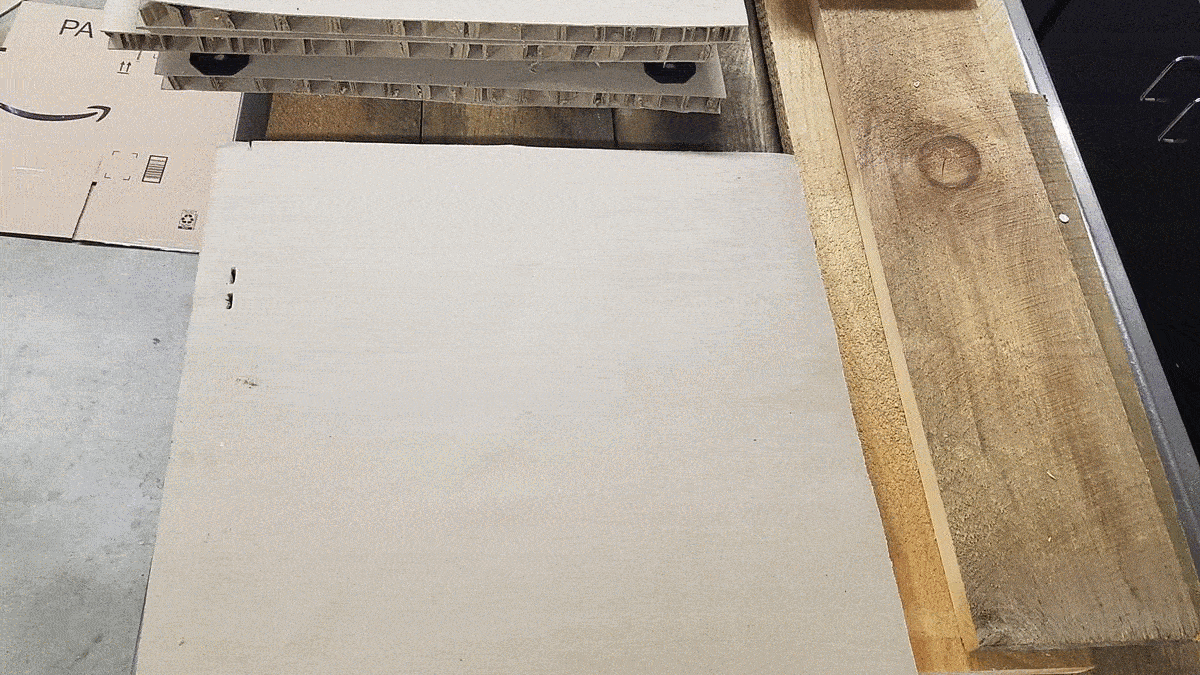 Jeep Gladiator Super Cardboard shipping "BOX" ezgif.com-optimize