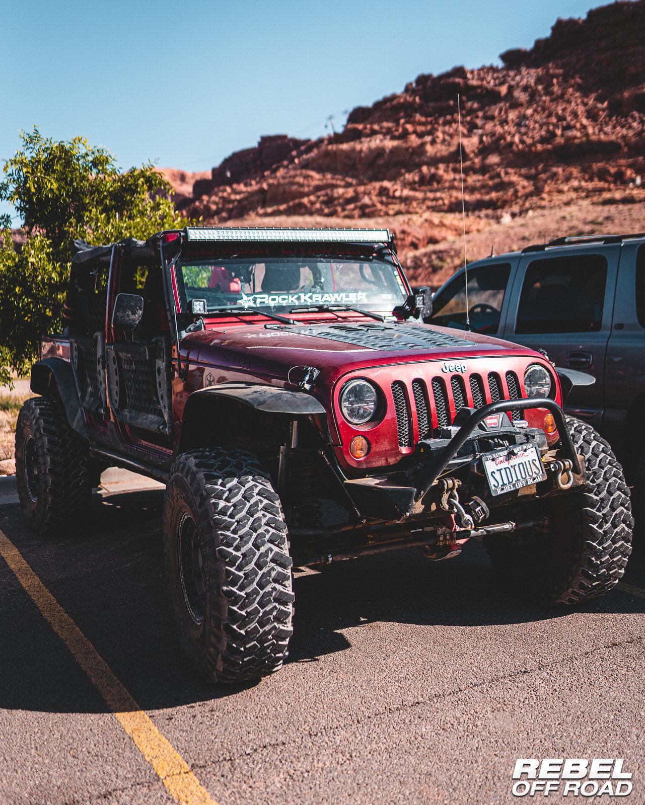 Jeep Gladiator Trail Run on Kane Creek - Moab Vacation RebelOffRoad-04247