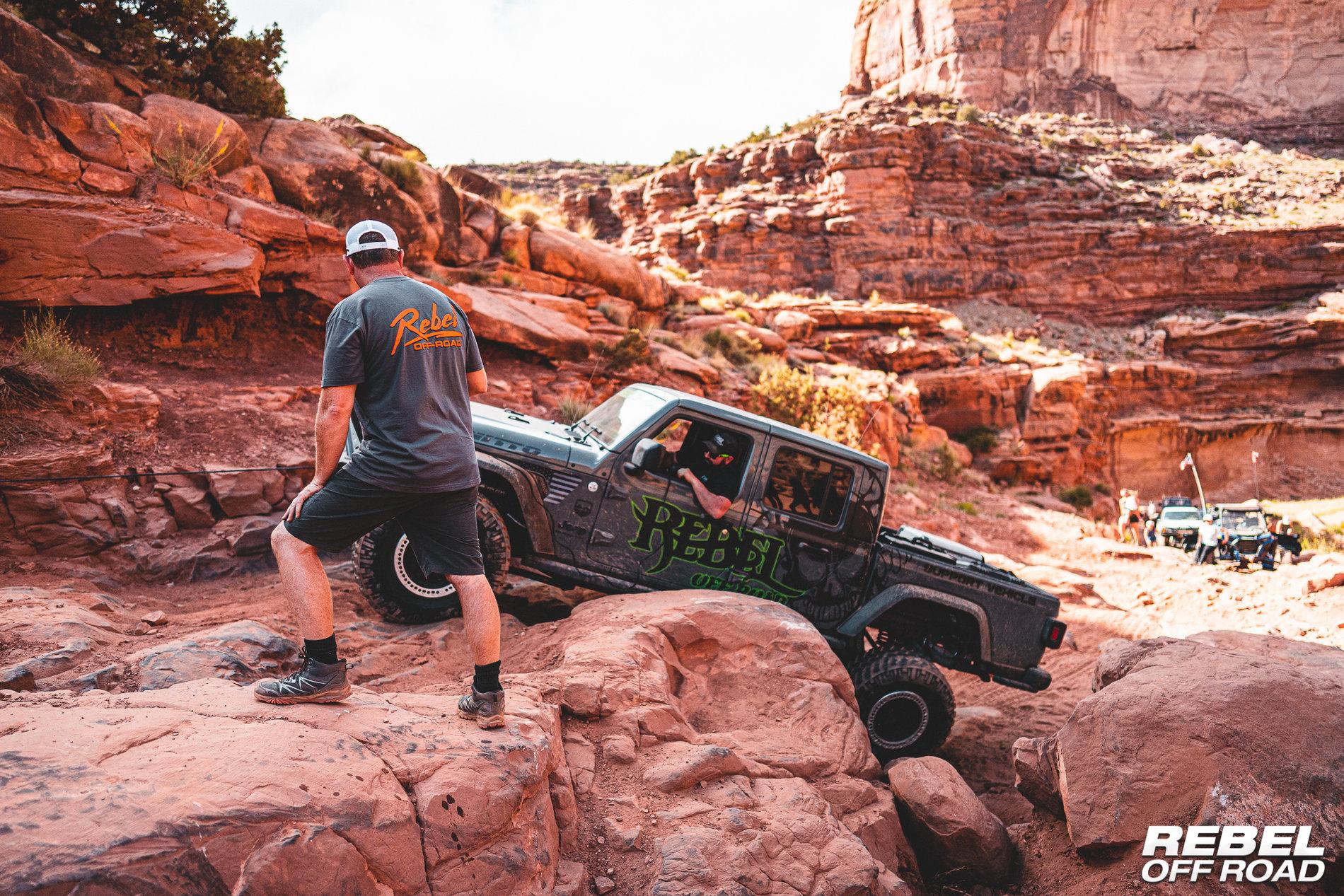 Jeep Gladiator Trail Run on Kane Creek - Moab Vacation RebelOffRoad-04500