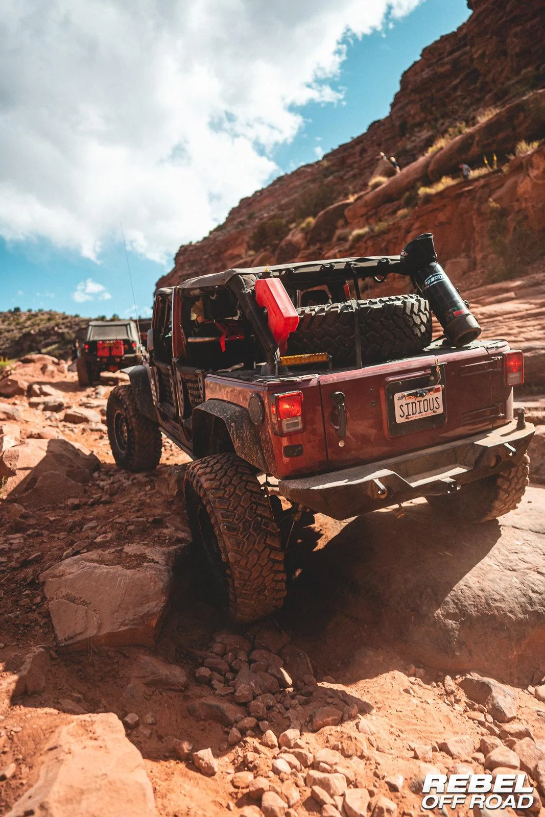 Jeep Gladiator Trail Run on Kane Creek - Moab Vacation RebelOffRoad-04493