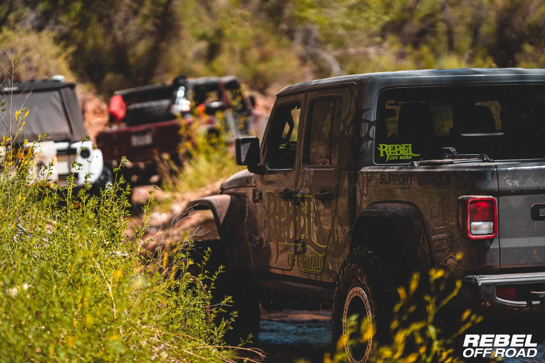 Jeep Gladiator Trail Run on Kane Creek - Moab Vacation RebelOffRoad-04482