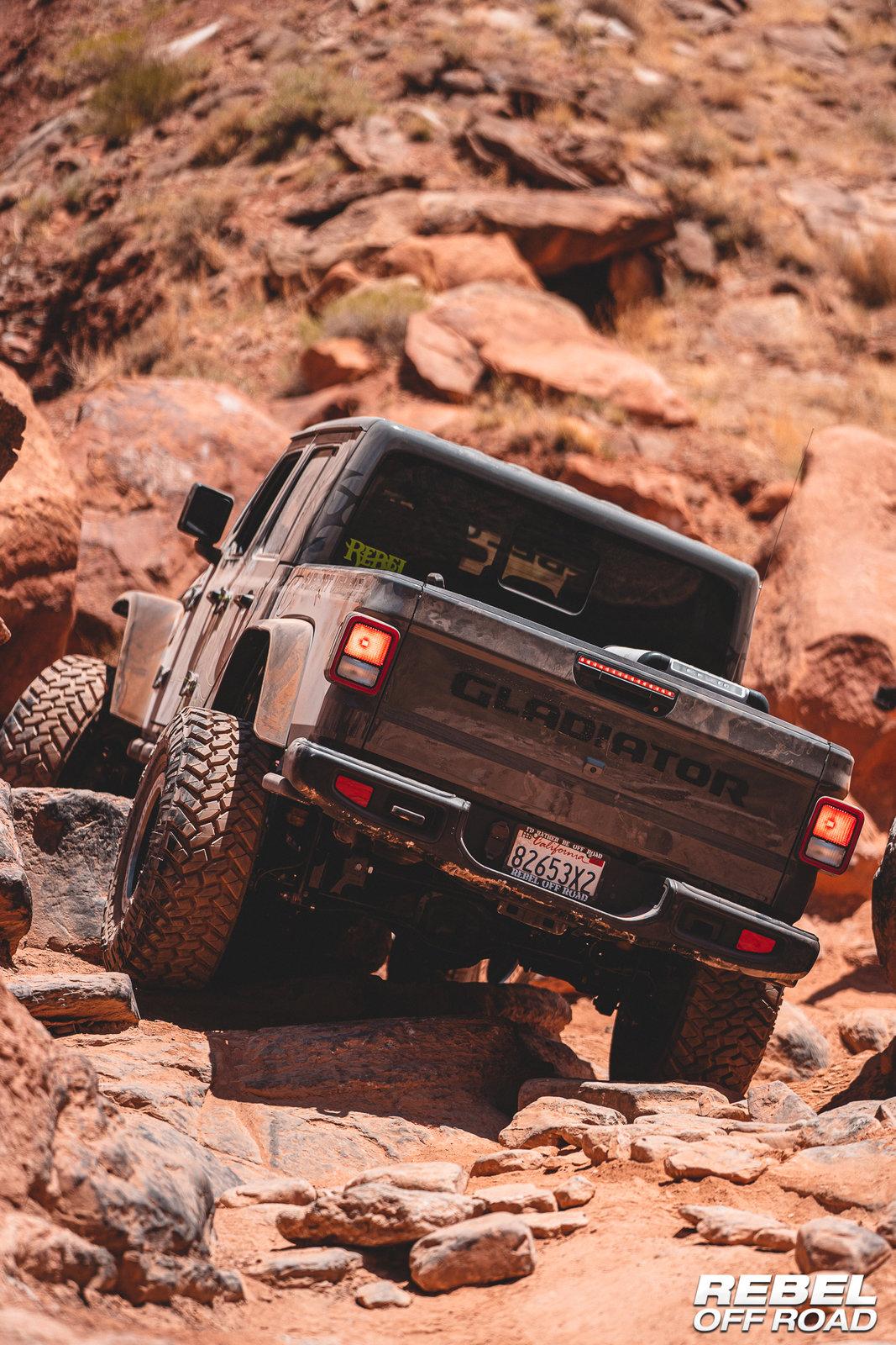 Jeep Gladiator Trail Run on Kane Creek - Moab Vacation RebelOffRoad-04438