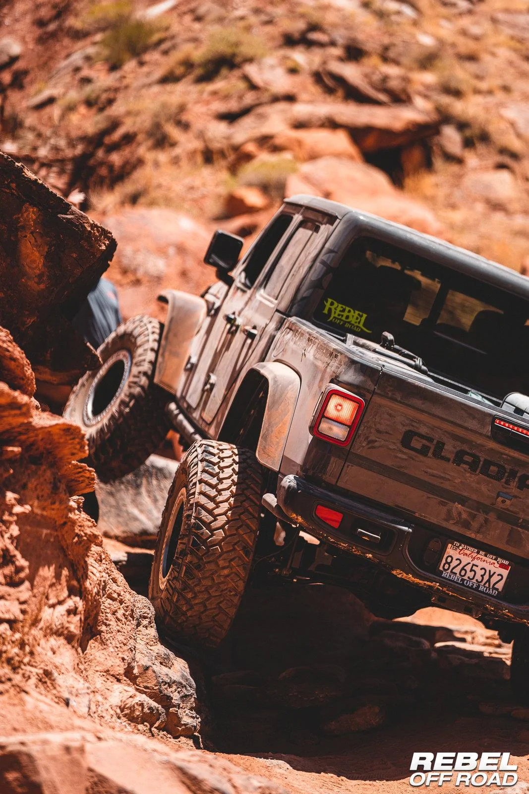 Jeep Gladiator Trail Run on Kane Creek - Moab Vacation RebelOffRoad-04410