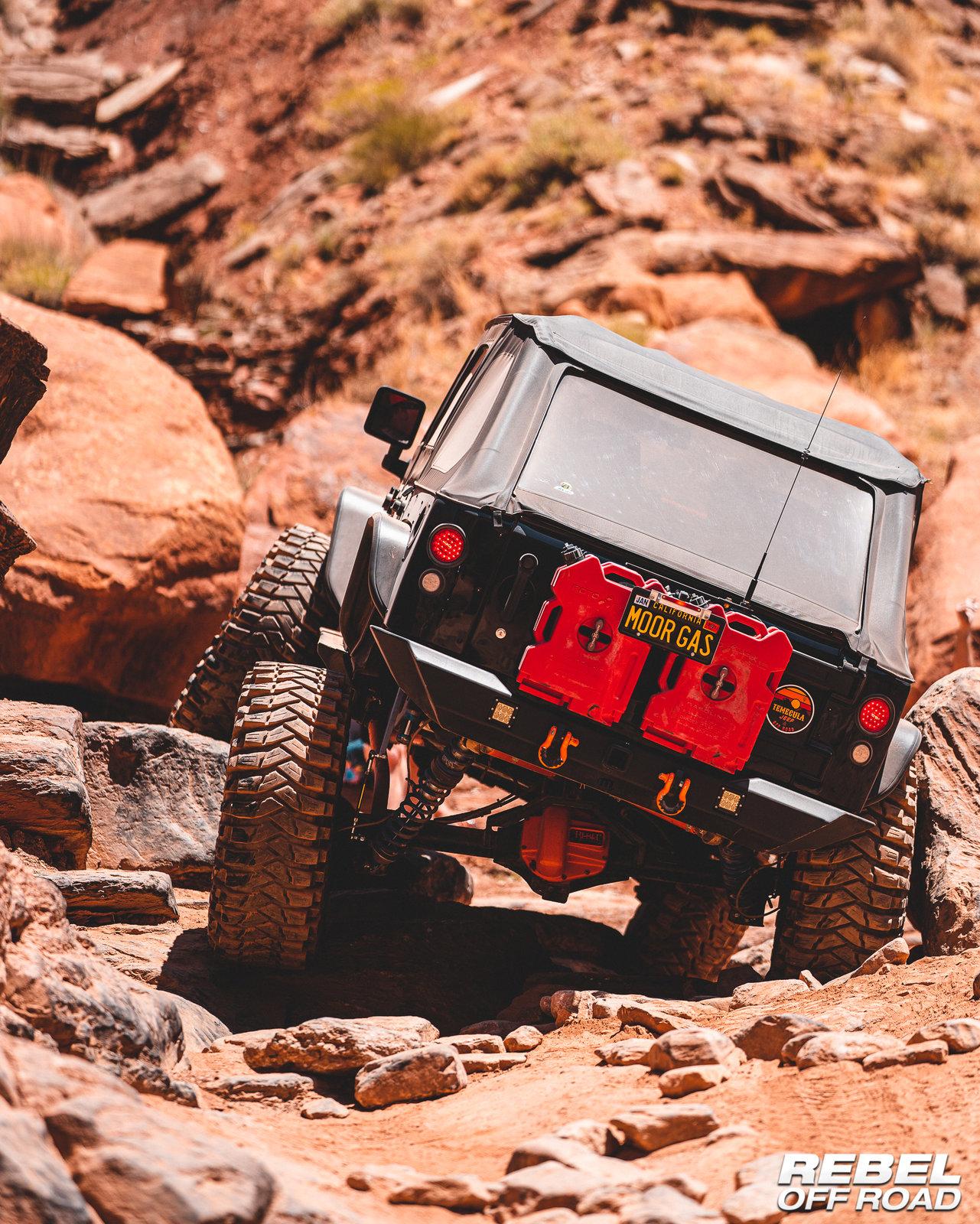 Jeep Gladiator Trail Run on Kane Creek - Moab Vacation RebelOffRoad-04399