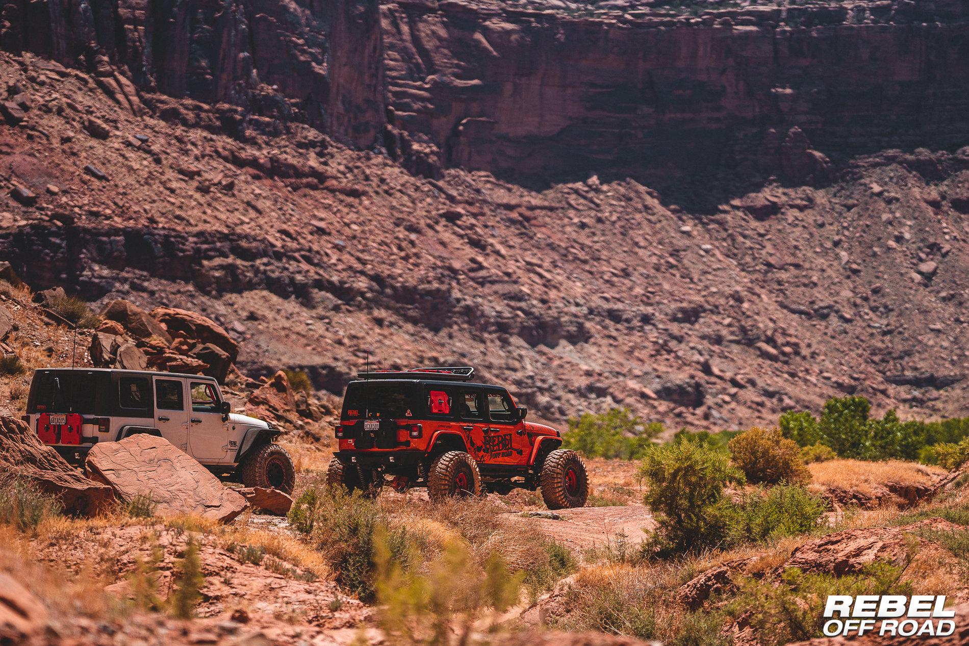 Jeep Gladiator Trail Run on Kane Creek - Moab Vacation RebelOffRoad-04388