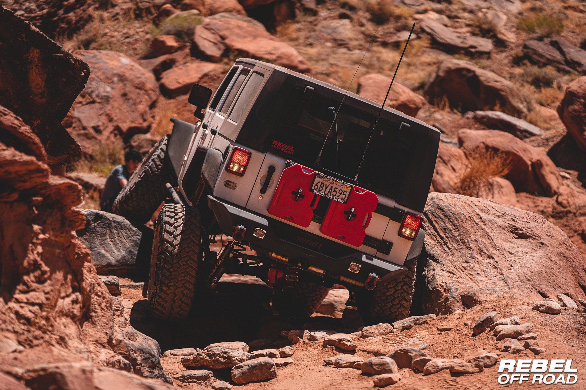Jeep Gladiator Trail Run on Kane Creek - Moab Vacation RebelOffRoad-04369
