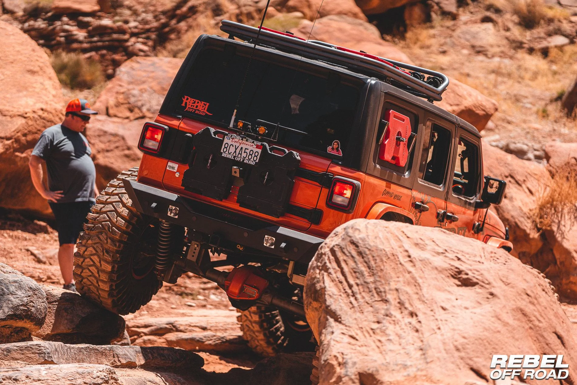 Jeep Gladiator Trail Run on Kane Creek - Moab Vacation RebelOffRoad-04342