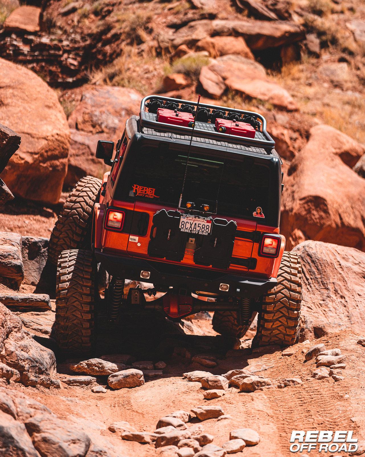 Jeep Gladiator Trail Run on Kane Creek - Moab Vacation RebelOffRoad-04324