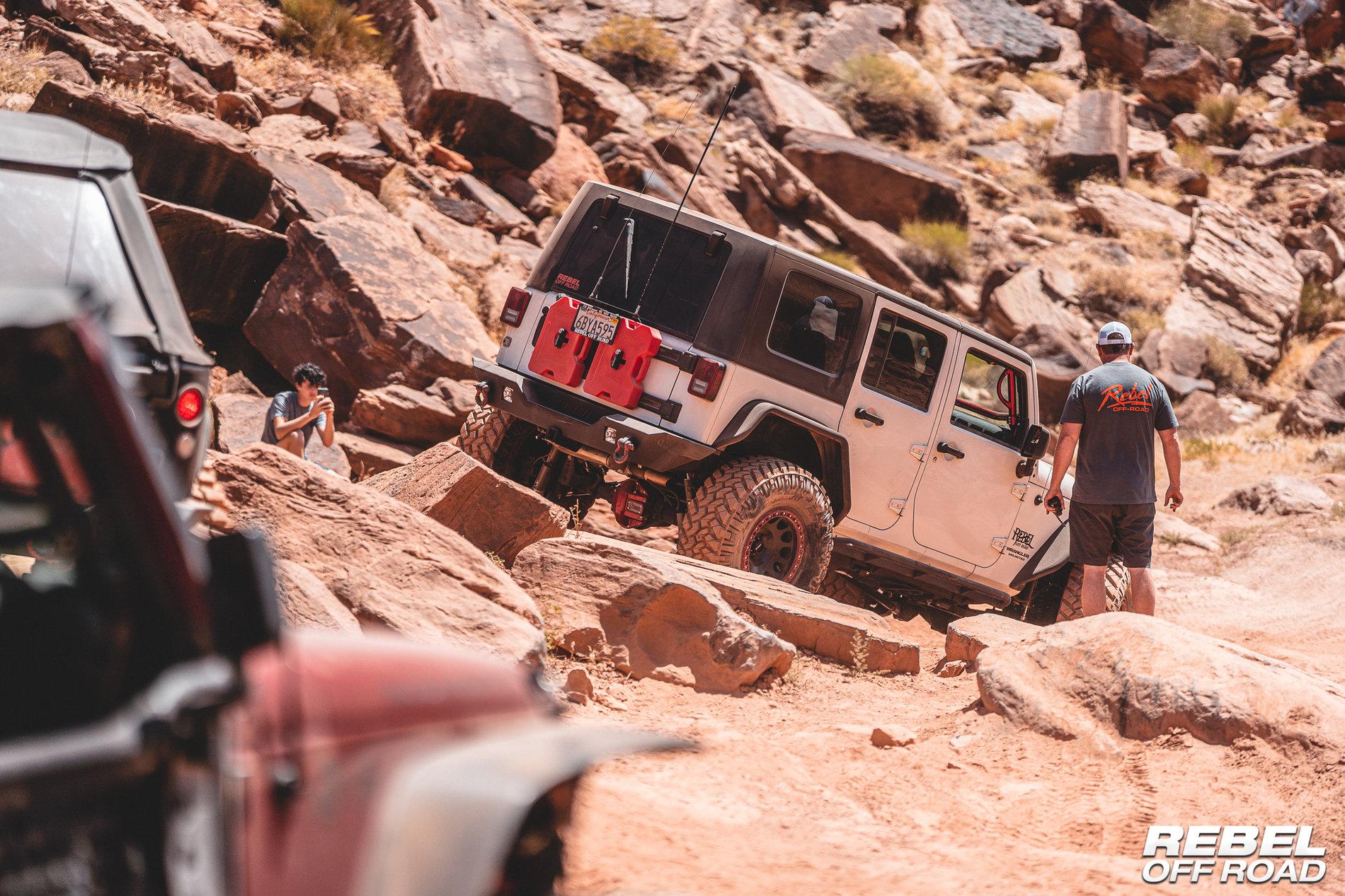 Jeep Gladiator Trail Run on Kane Creek - Moab Vacation RebelOffRoad-04315