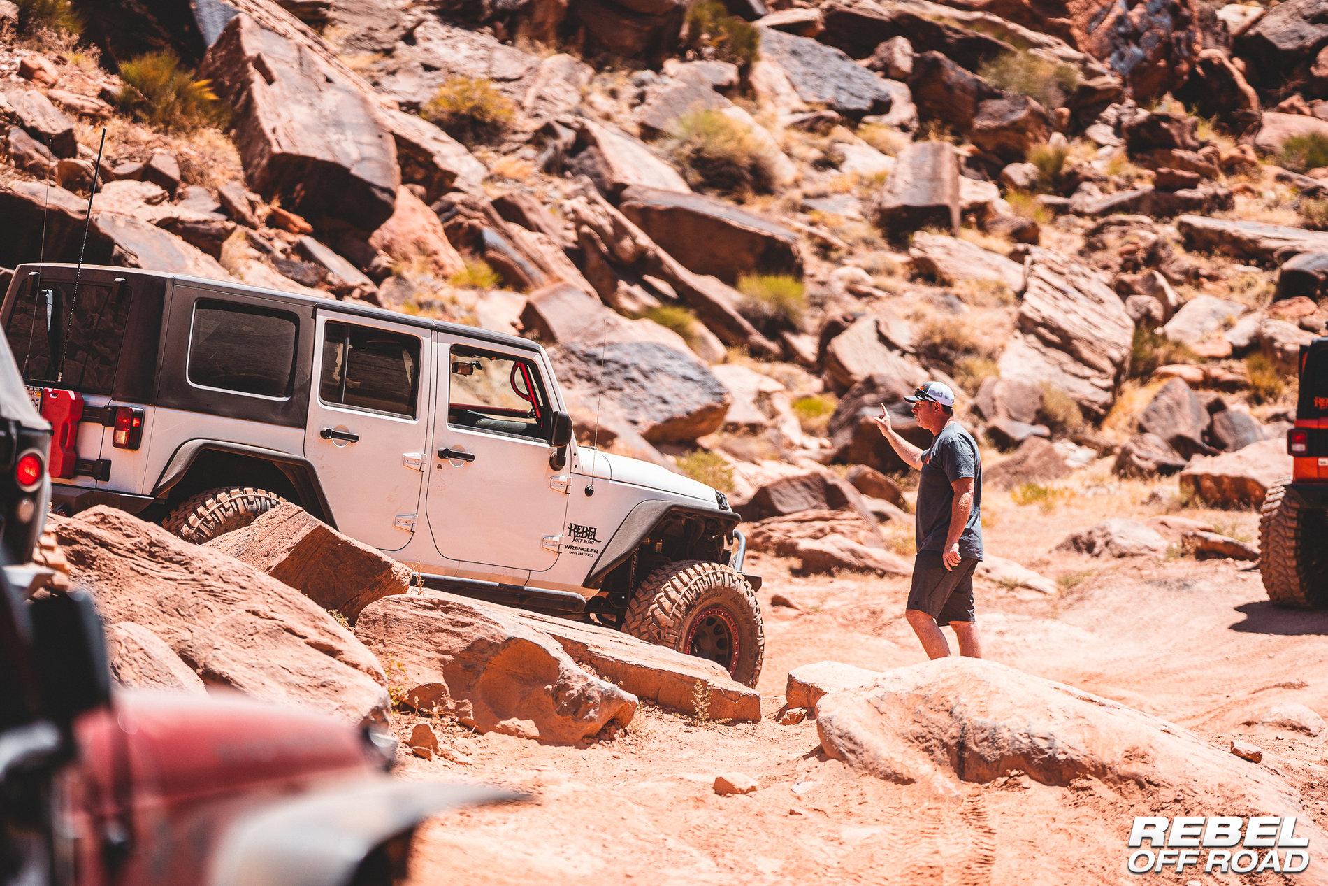 Jeep Gladiator Trail Run on Kane Creek - Moab Vacation RebelOffRoad-04313