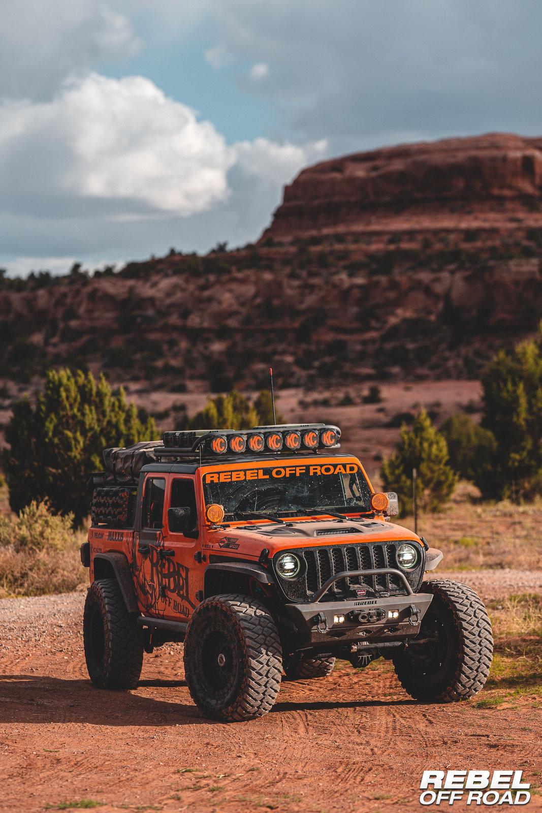 Jeep Gladiator Trail Run on Kane Creek - Moab Vacation RebelOffRoad-04540