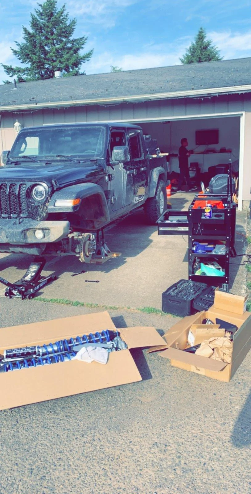Jeep Gladiator EVO KING COILOVERS INSTALL/REVIEW 50D53583-ADF8-4011-9787-A628853A29CA