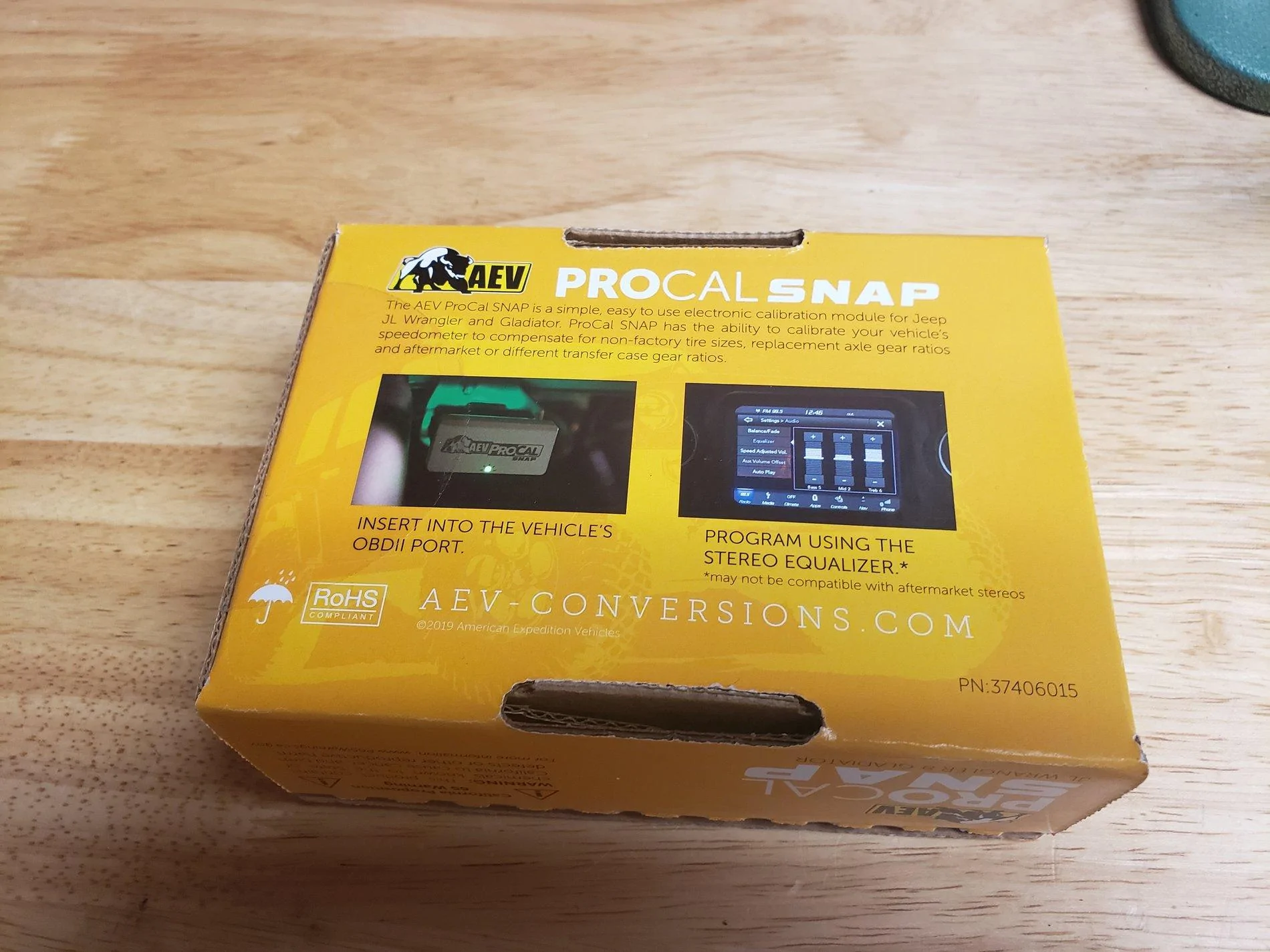 Jeep Gladiator NIB AEV Procal Snap ($50) 20200604_065636