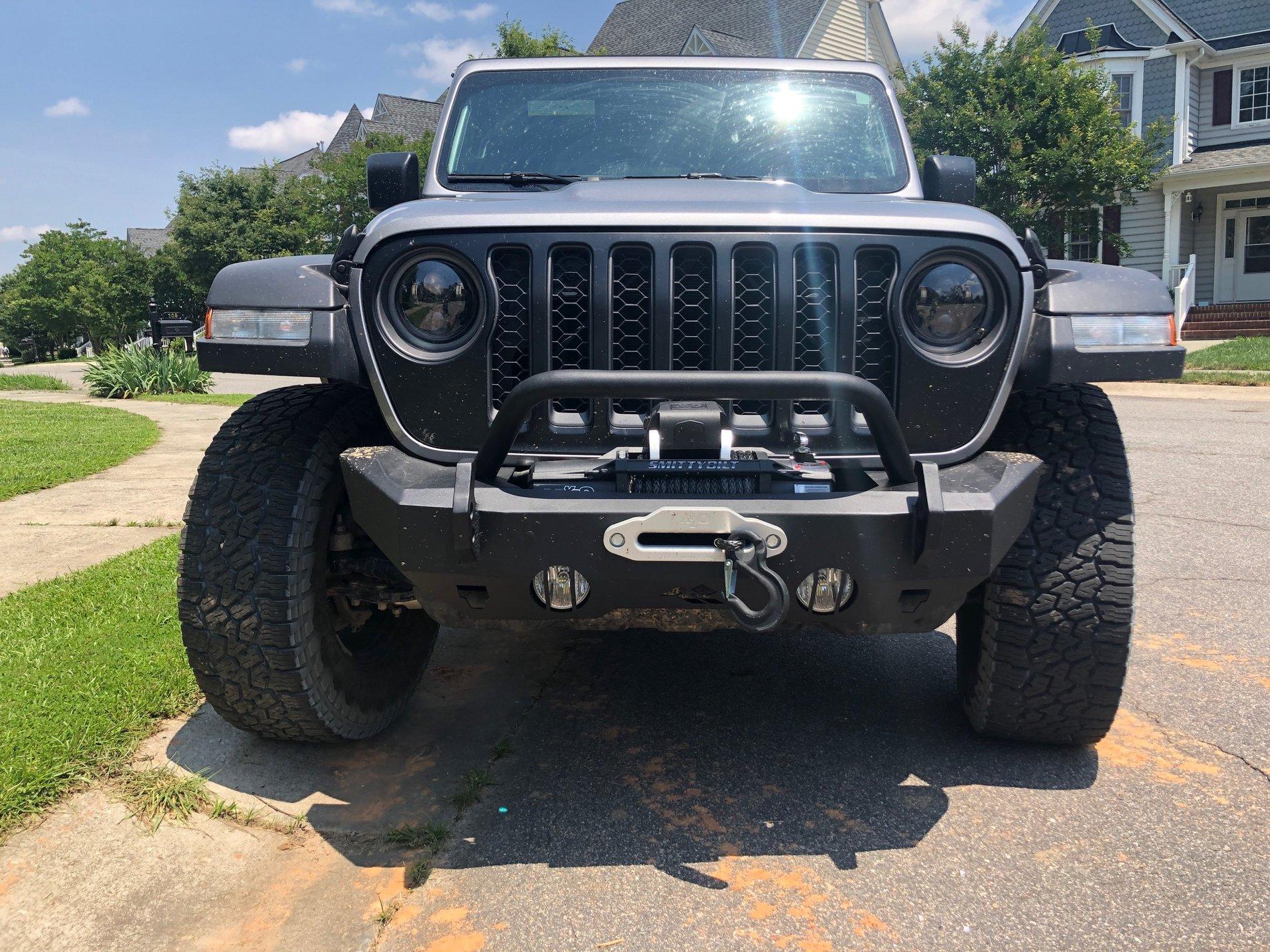 Jeep Gladiator Suggestions on front bumpers that also allow for winch mounting Gladiator.JPG