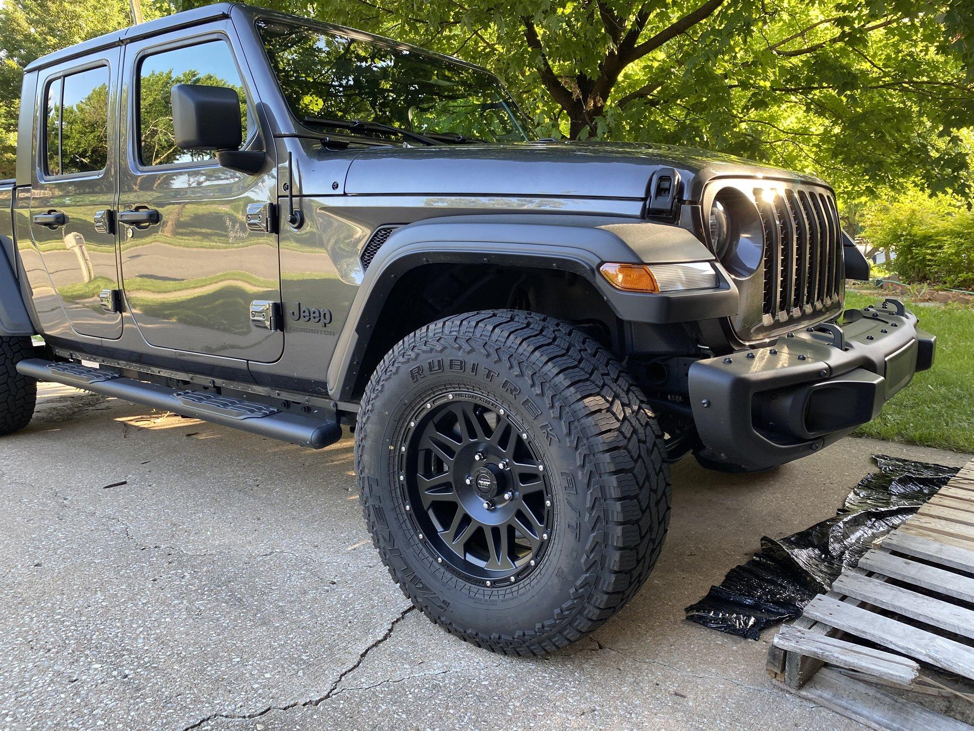 Jeep Gladiator Received new meats for the Gladiator. Falken Rubitreks 13EA1362-3269-48EA-AC2A-FFF27F515470