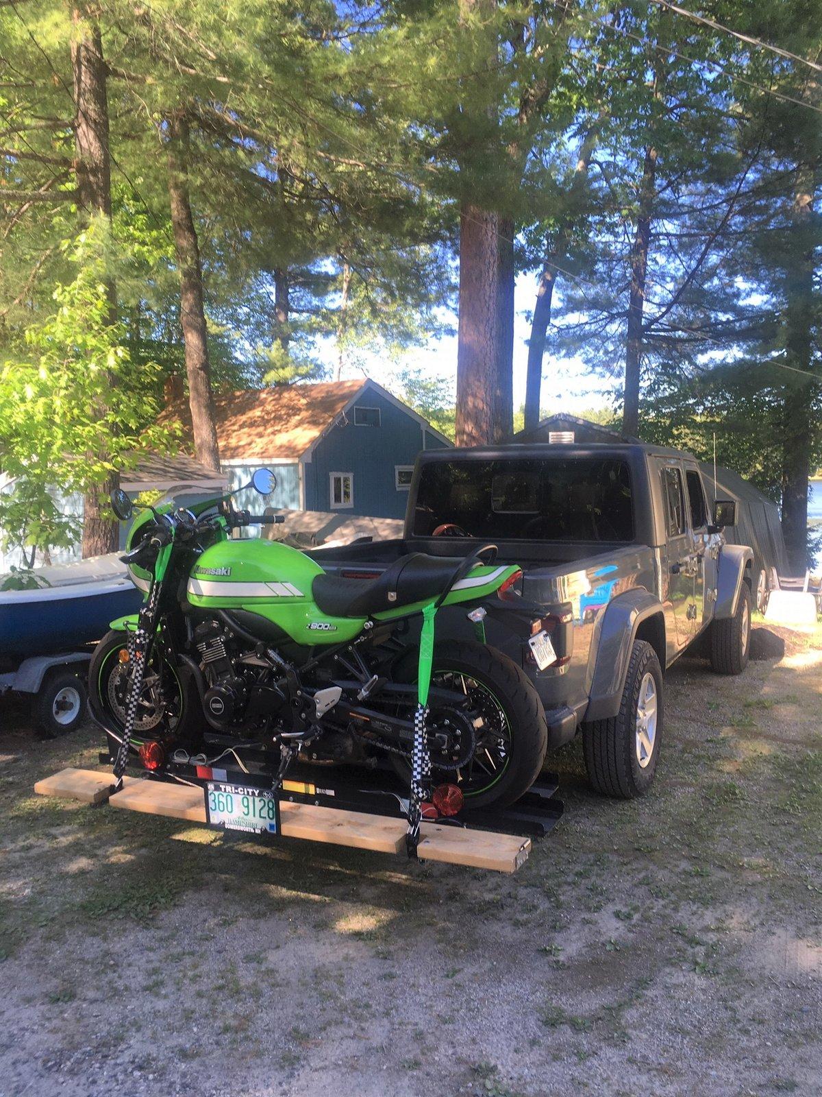 Jeep Gladiator Will this motorcycle hauler work on a Gladiator? IMG_1905