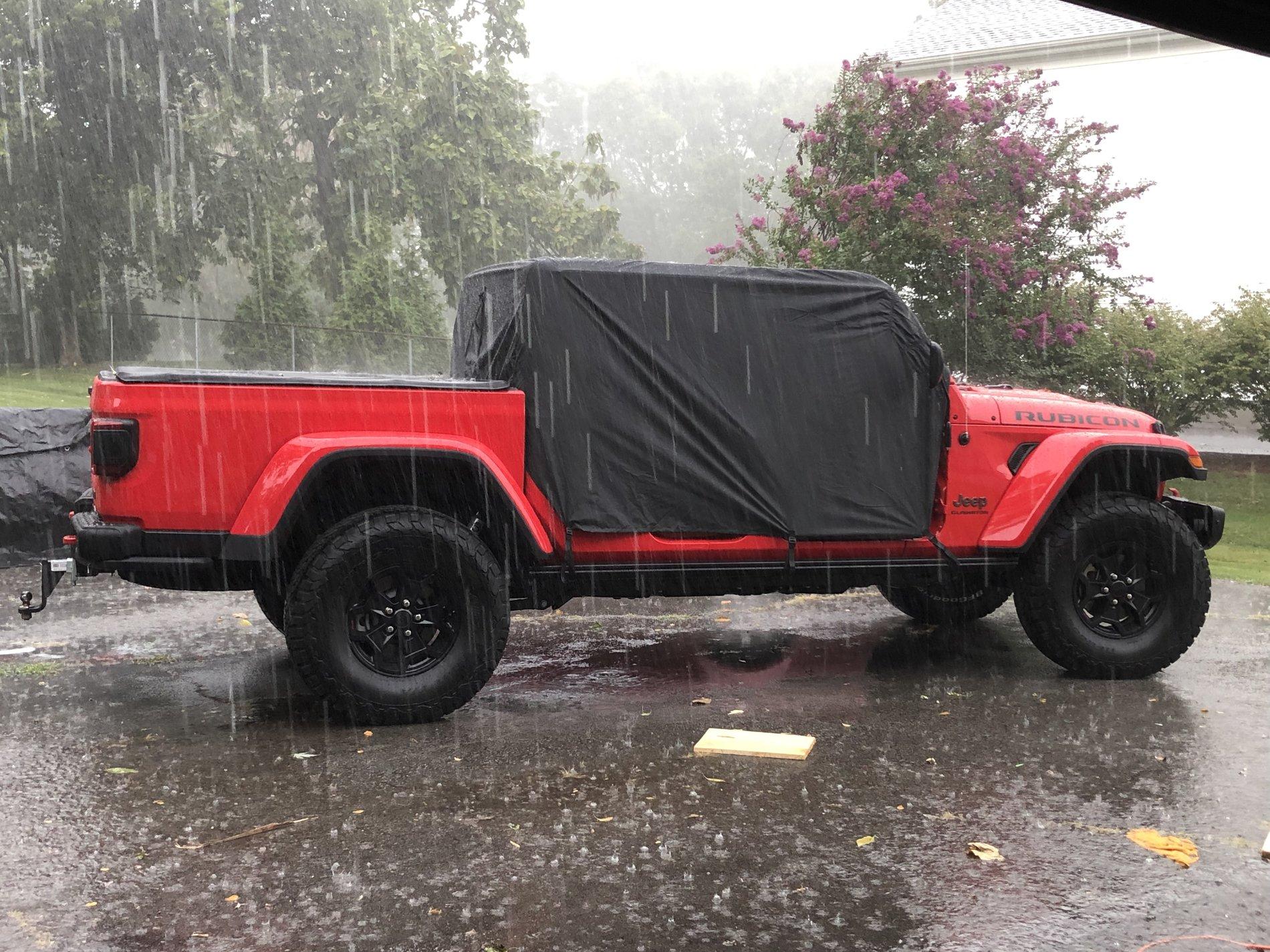 Jeep Gladiator Mopar cover experience and effectiveness 93091B55-8A1E-4555-ACC2-4362B5138DE7