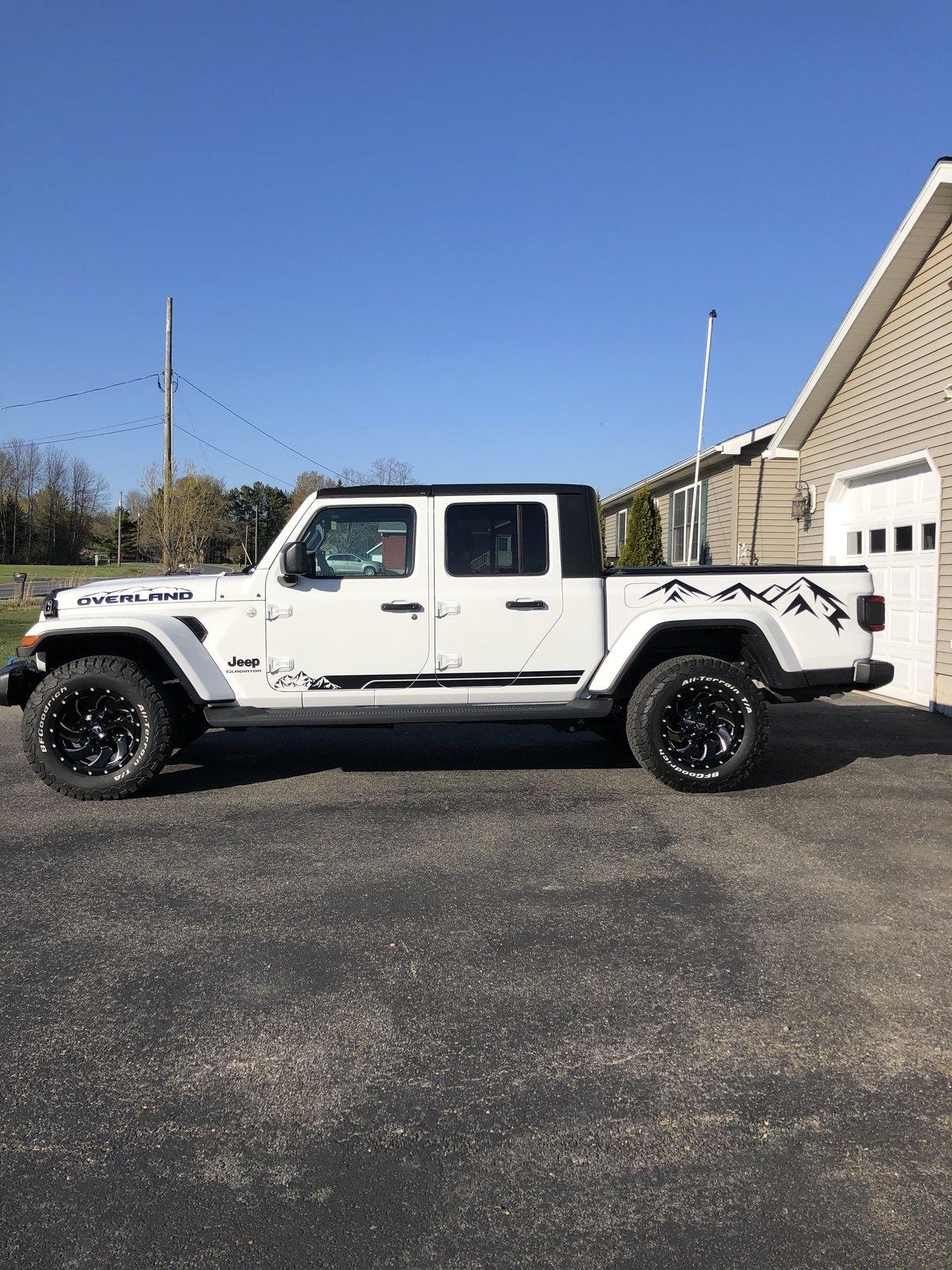 Jeep Gladiator New wheels and decals 6DFD6FEA-36D4-4825-9308-99F1B8F2023B