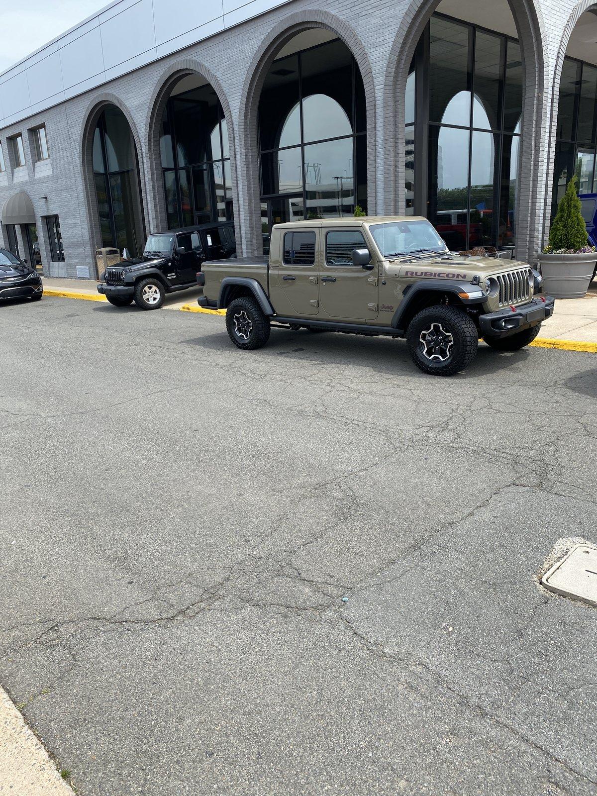 Jeep Gladiator Gladiator Window Sticker and Build Sheet Order Tracking image