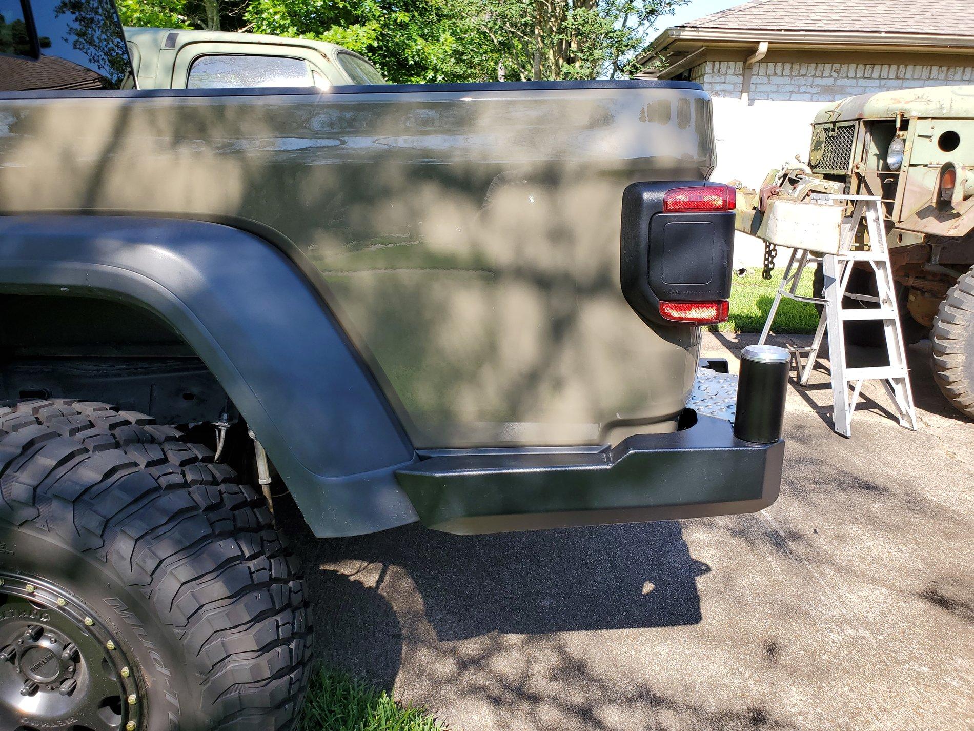 Jeep Gladiator Dual Swing Rear Bumper with tire carrier 20200606_095320