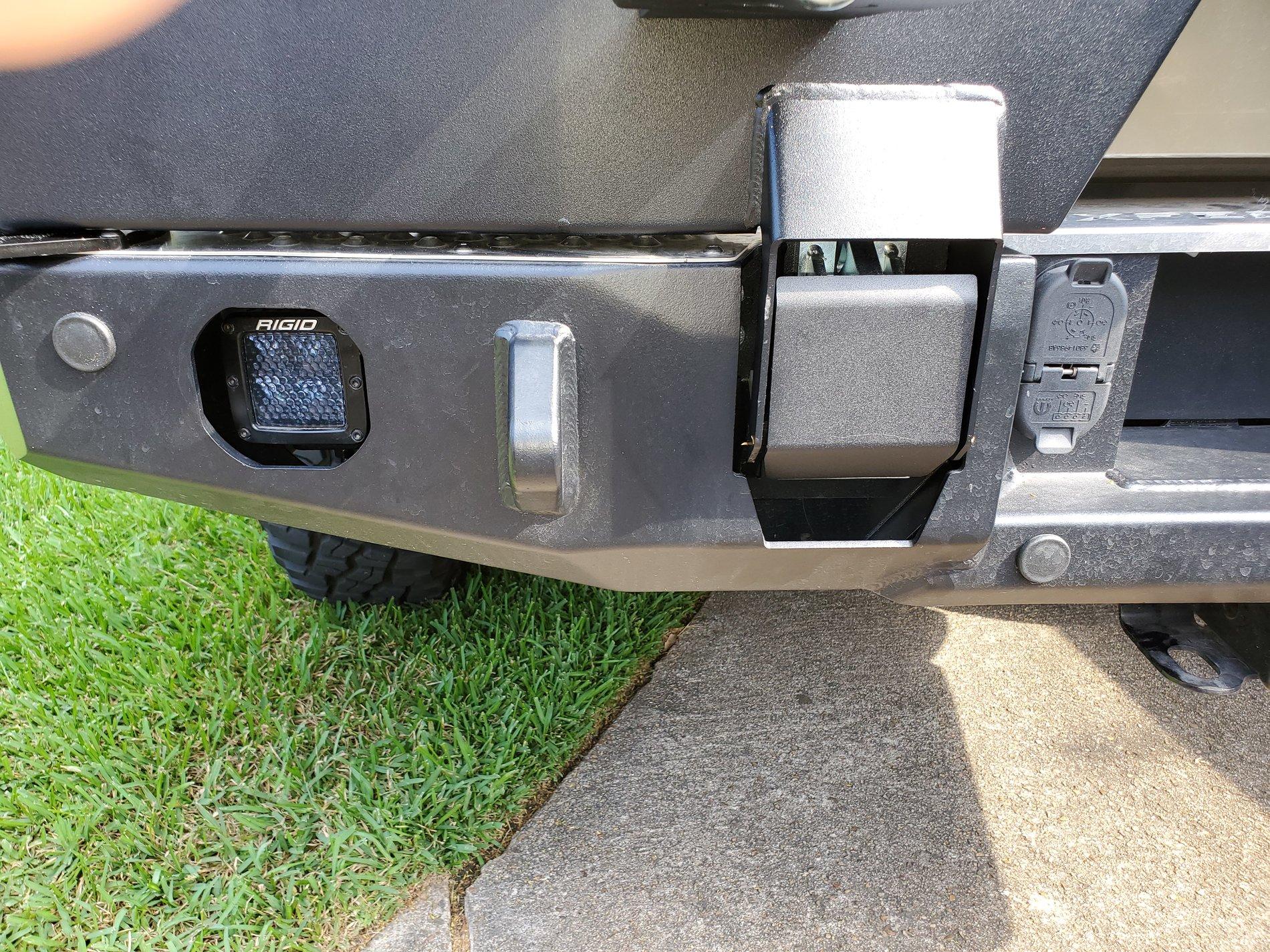 Jeep Gladiator Dual Swing Rear Bumper with tire carrier 20200606_170148