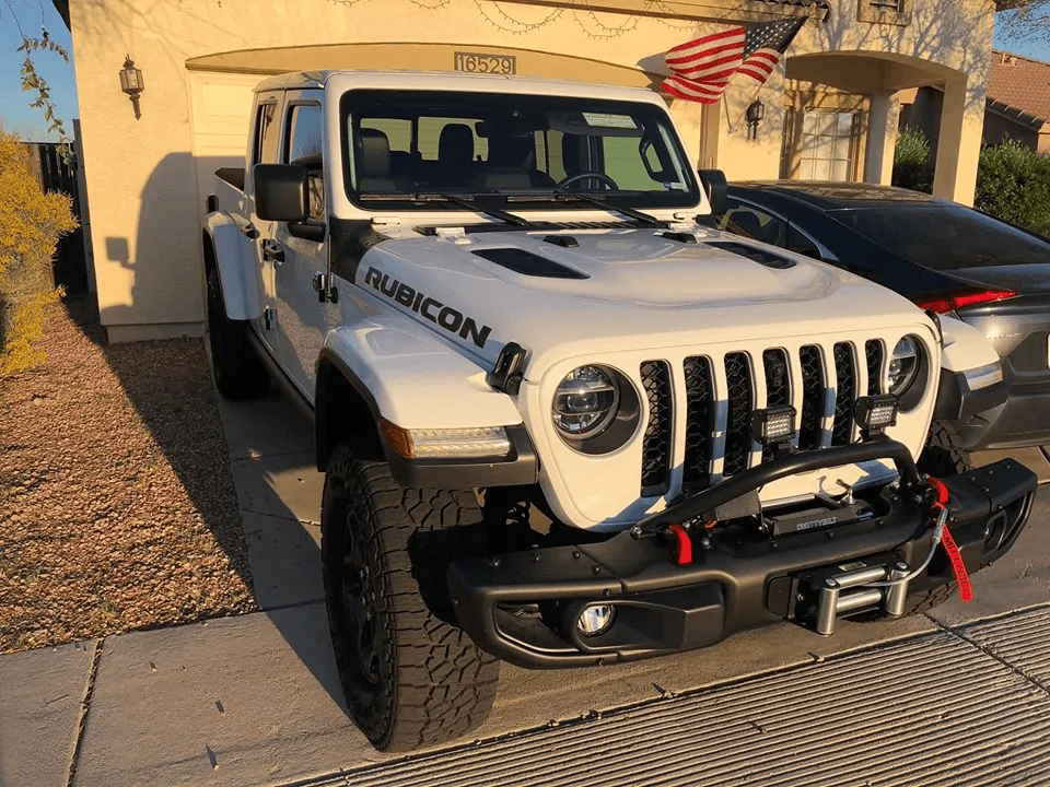 Jeep Gladiator White Jeep Gladiator Rubicon Launch Edition (Some Upgrades) 1591643857777
