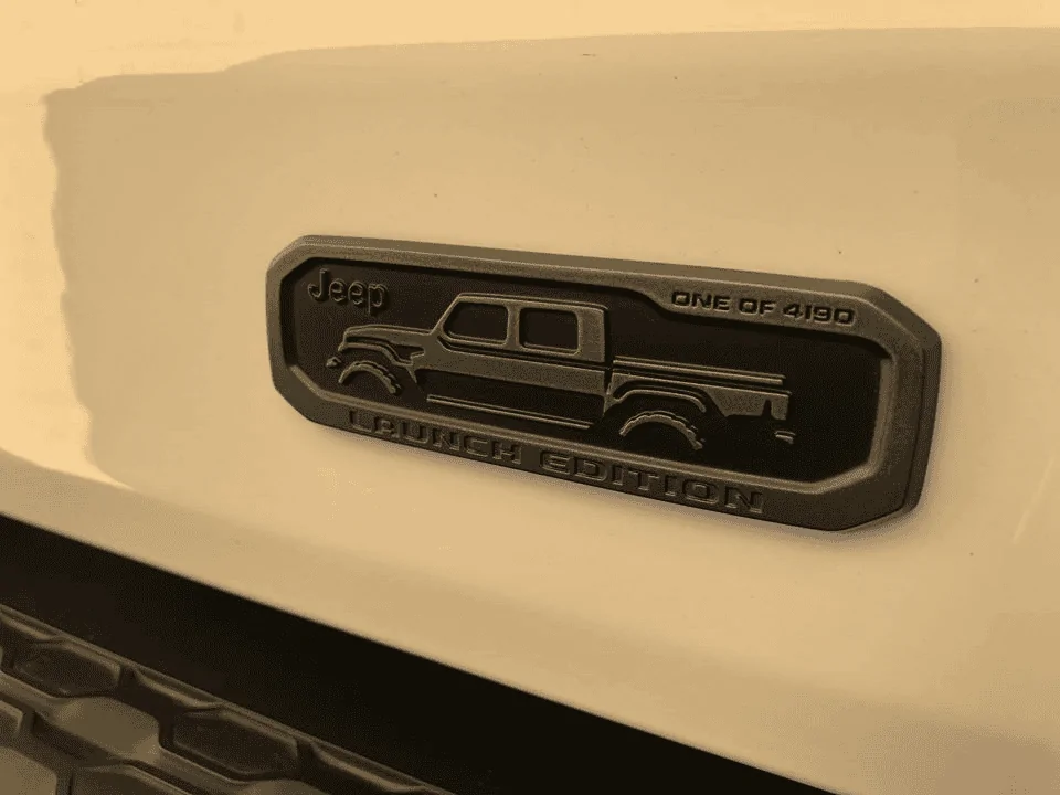 Jeep Gladiator White Jeep Gladiator Rubicon Launch Edition (Some Upgrades) 1591643895341