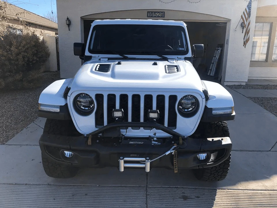 Jeep Gladiator White Jeep Gladiator Rubicon Launch Edition (Some Upgrades) 1591643965774