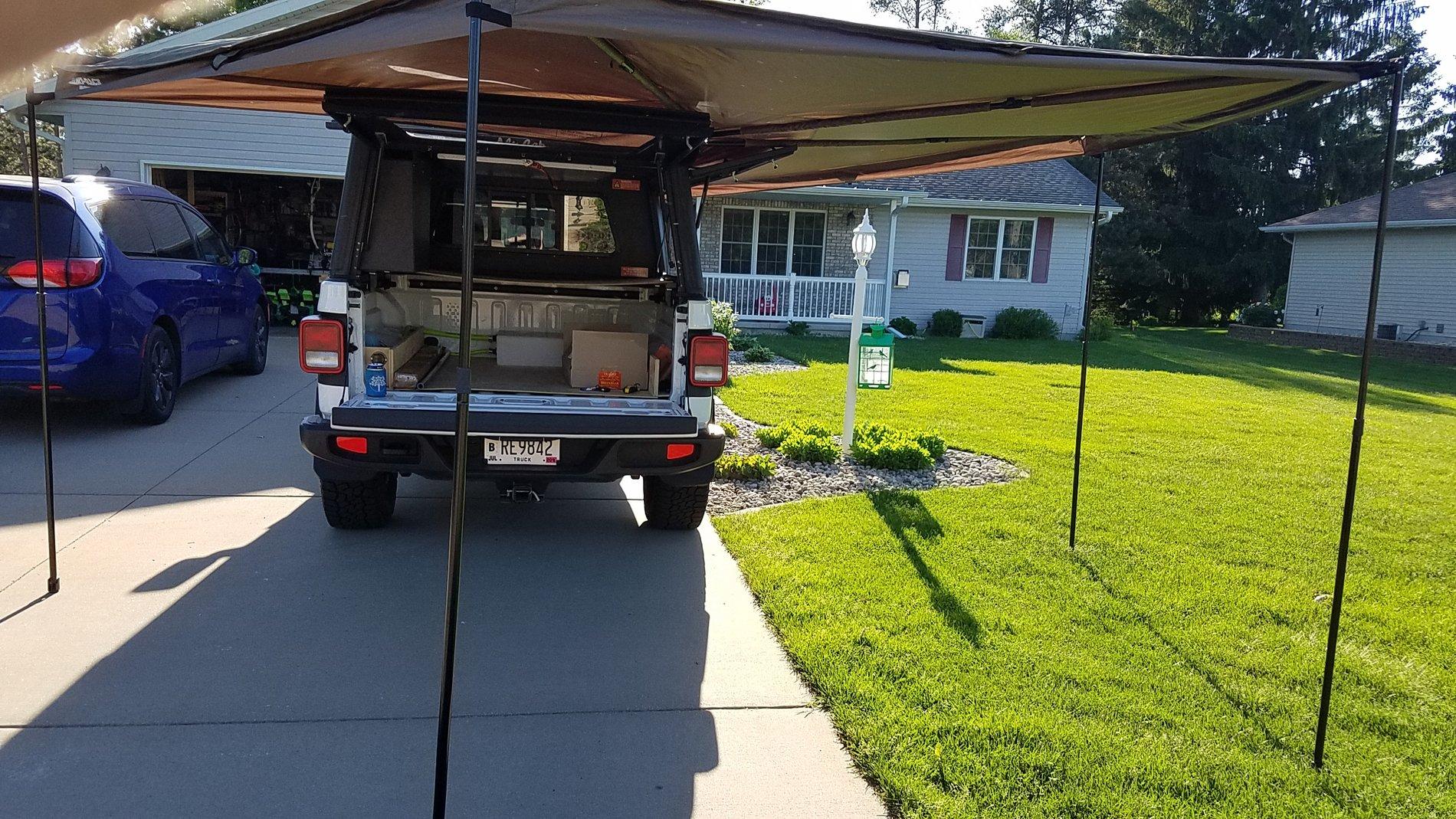 Jeep Gladiator Rhino Rack Batwing 270 Passenger Awning, will ship $597 shipped 20200608_181222