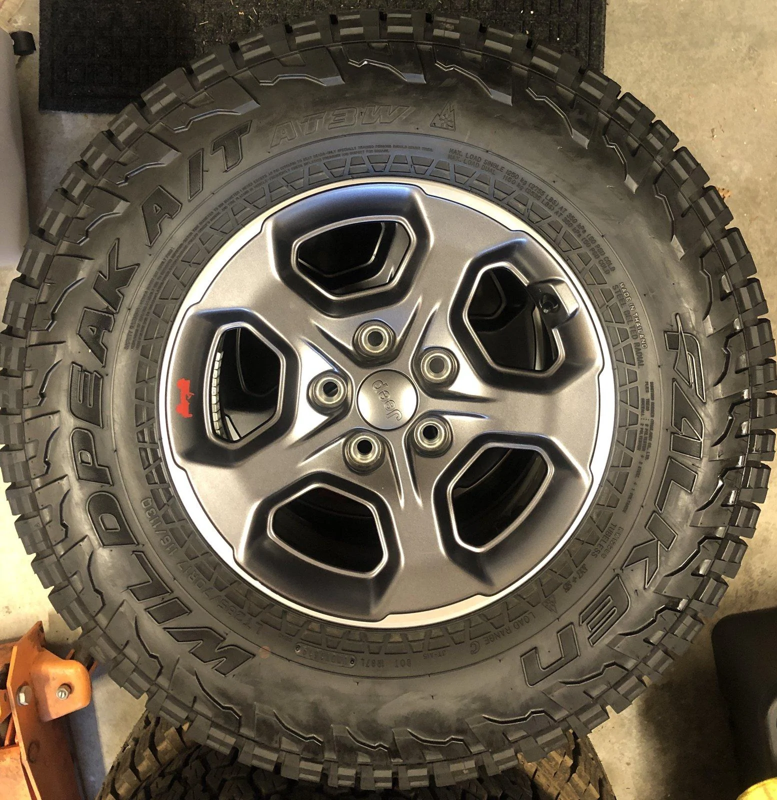 Jeep Gladiator 285/70R17 Falken Wildpeak AT3Ws on Stock Rubicon Wheels w/TPMS+ Spare $950 Image_1 2020-06-09_12-52-37