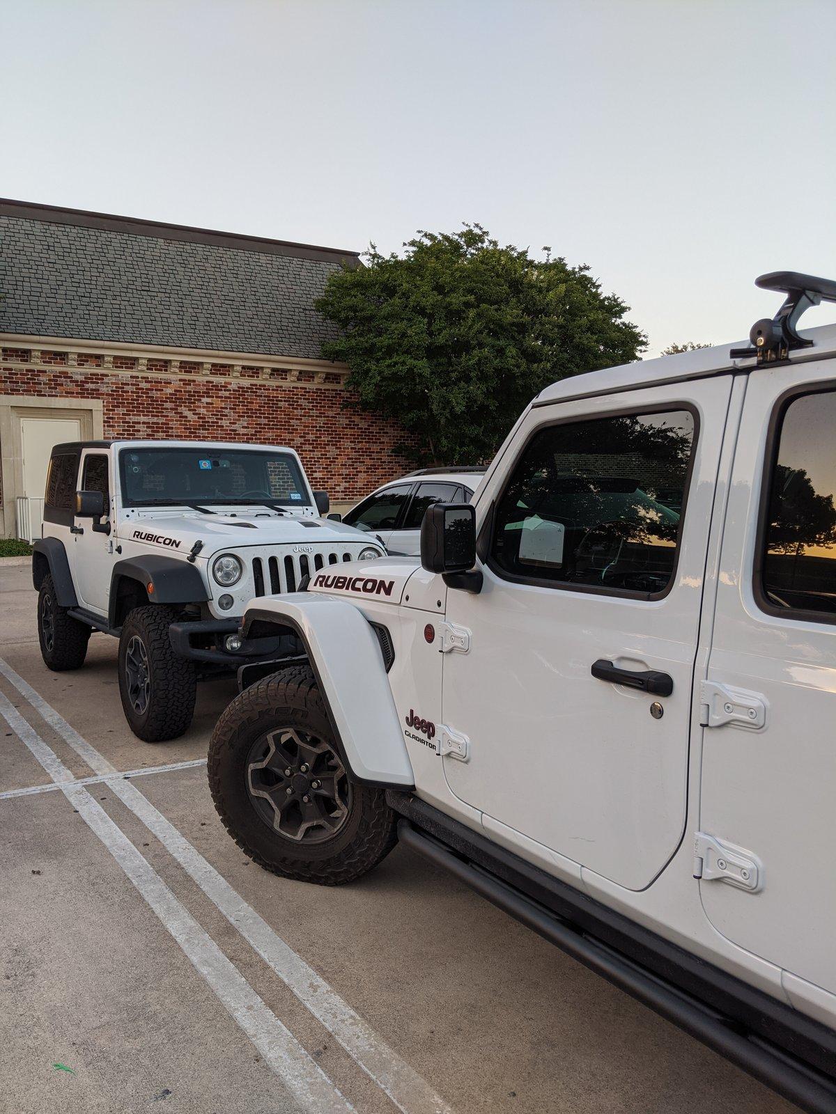 Jeep Gladiator Jeeps Parking Next To Jeeps IMG_20200609_201435